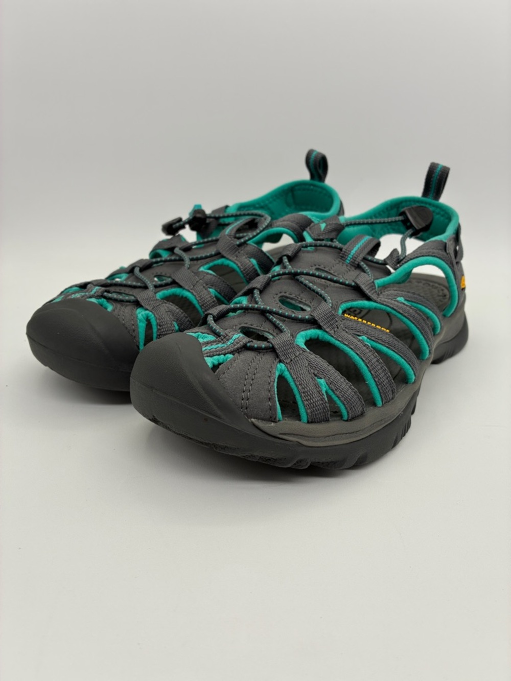 KEEN Women's Whisper Hiking & Walking Sandals in Dark Shadow/Ceramic | Size: 9 - Picture 6 of 15